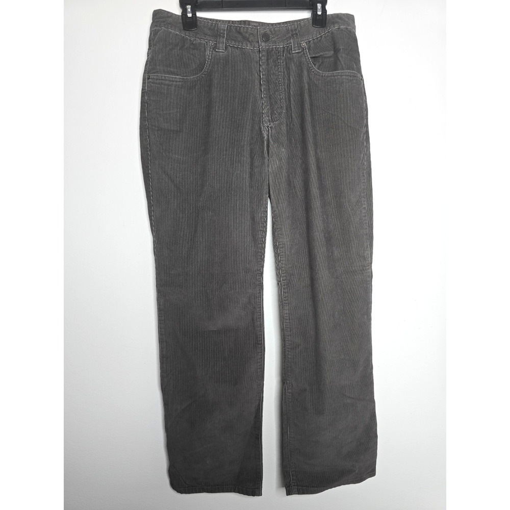 Patagonia Corduroy Pants Mens 33 X 30.5 Gray Straight Leg Organic Cotton Classic
